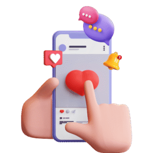 Purple Pink Gradient Colorful Social media marketing Instagram Post